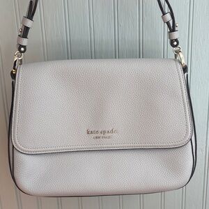 Kate Spade Pebble Gray Shoulder Bag